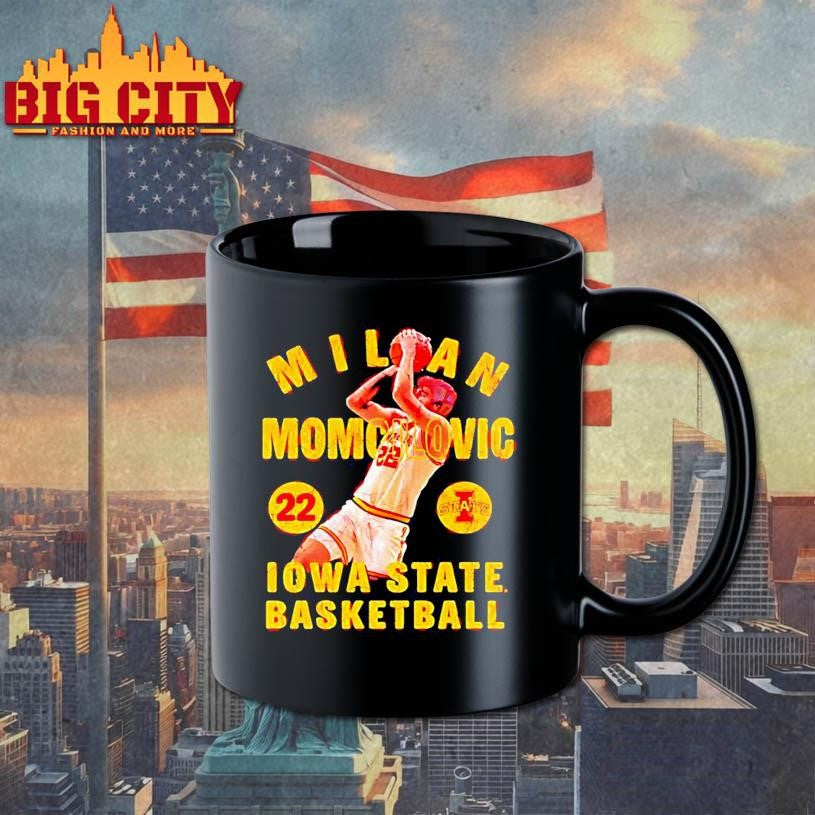 Milan Momcilovic Iowa State Cyclones Illustrated 26 Shirt
