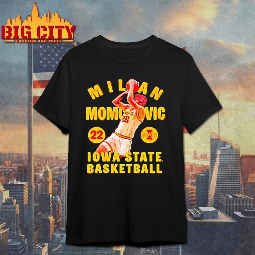 Milan Momcilovic Iowa State Cyclones Illustrated 26 Shirt