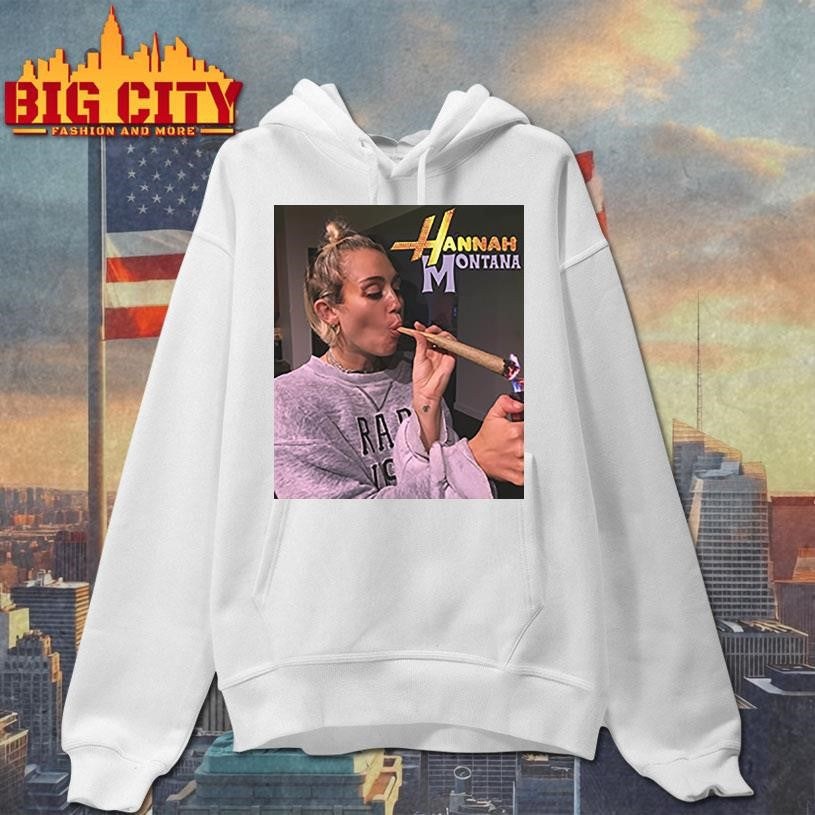 Miley Cyrus Hannah Montana Smoking Shirt