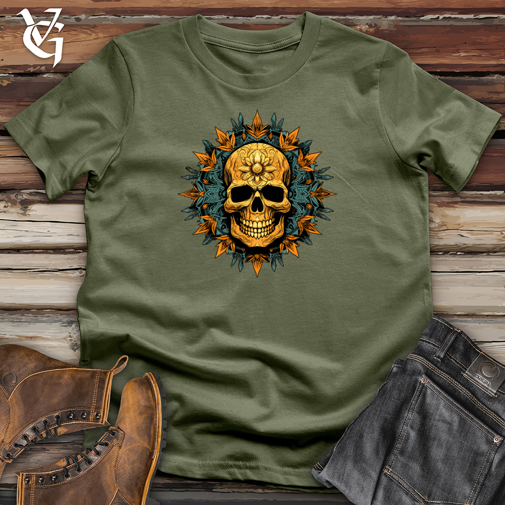 Retro Mandala Skulltapestry Softstyle Tee