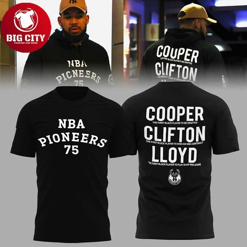 Milwaukee Bucks Pioneers Day Edition Two Sided Shirt