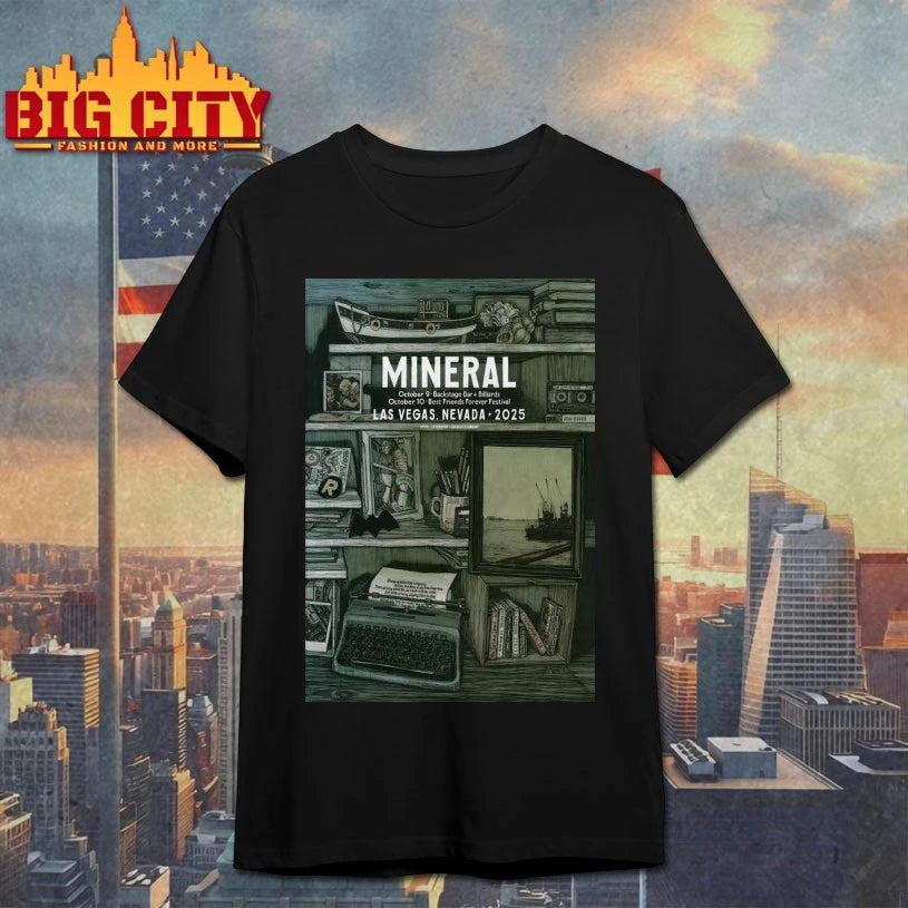 Mineral Las Vegas NV Oct 9-10 2025 Poster Shirt