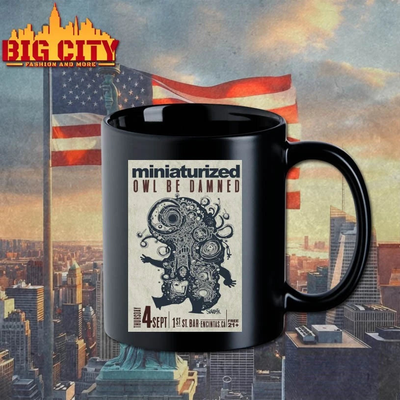 Miniaturized Sep 4 2025 Poster Owl Be Damned Poster Shirt