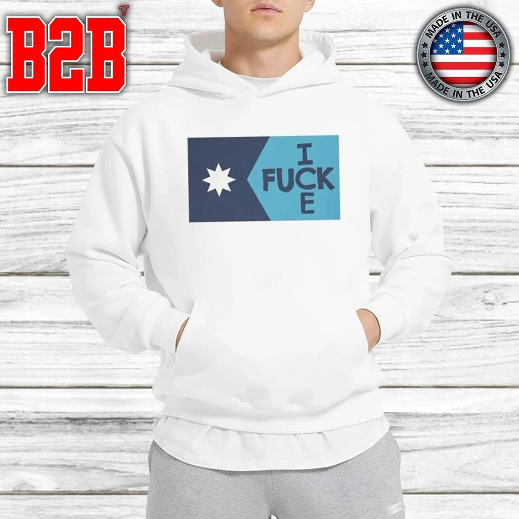 Minneapolis Fuck Ice Flag Shirt