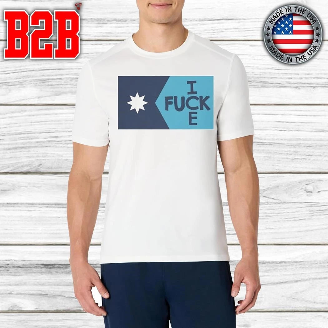 Minneapolis Fuck Ice Flag Shirt