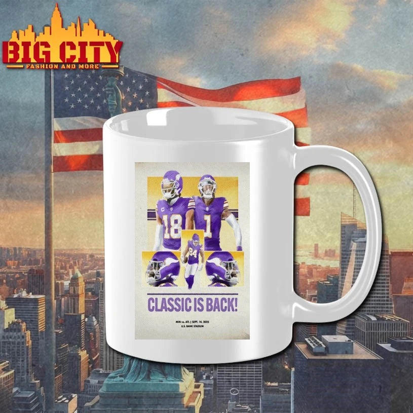 Minnesota Vikings Classic Is Back Game 2025 Poster shirt