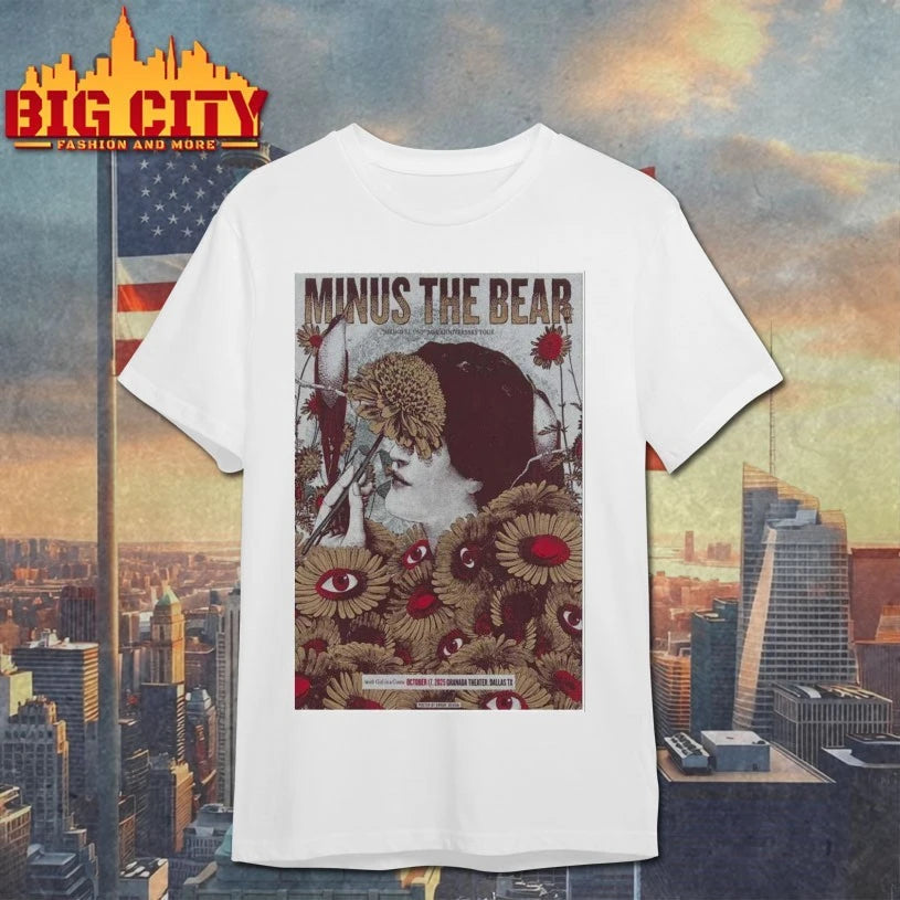 Minus The Bear Granada Theater Dallas Texas Poster Shirt