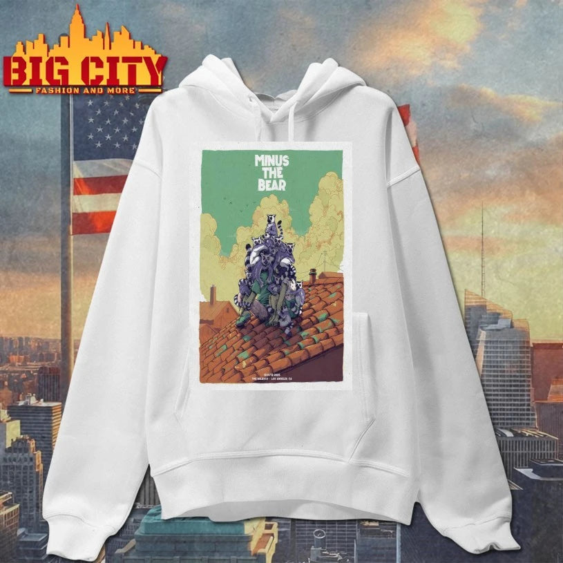 Minus The Bear Tour The Belasco, Los Angeles 2025 Poster Shirt