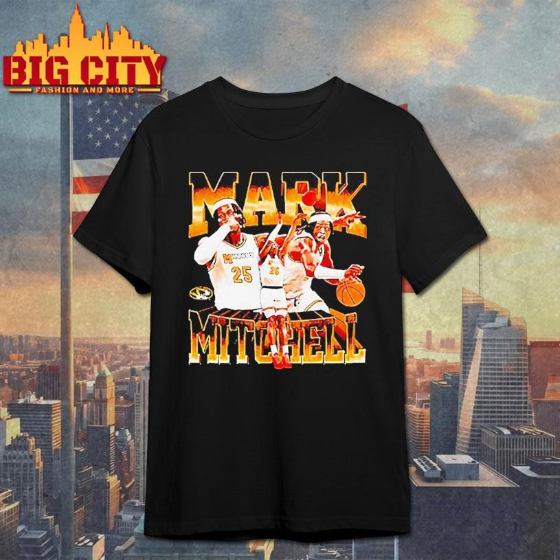 Mizzou Tigers Mark Mitchell vintage graphic Shirt