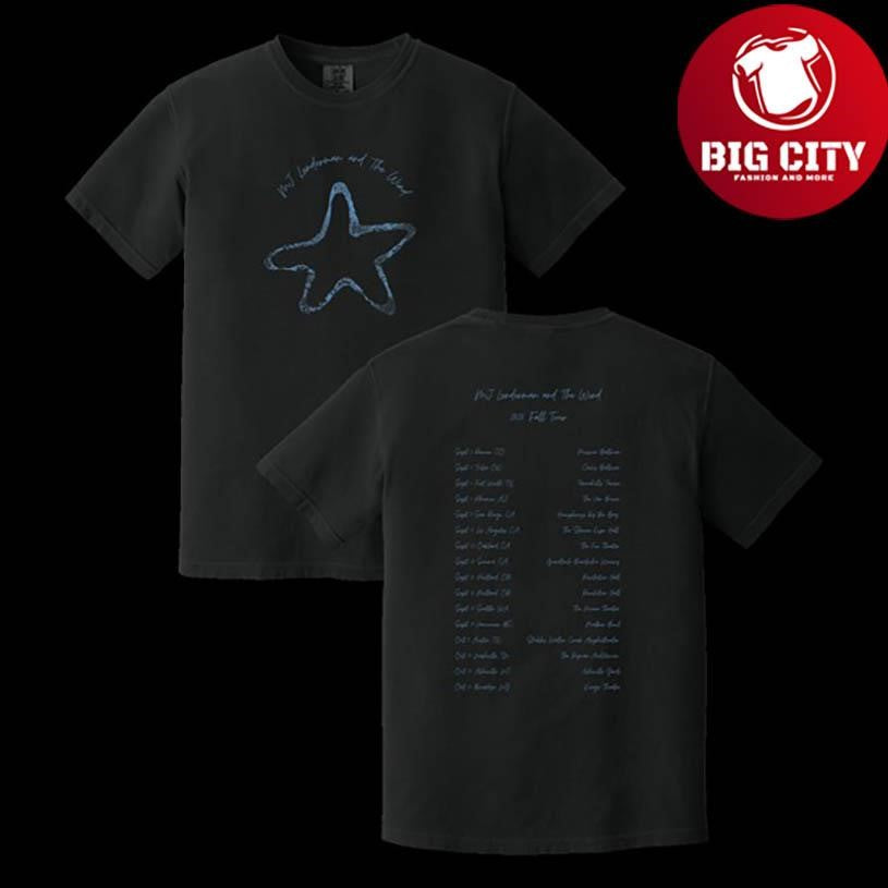 Mj Lenderman Star Tour 2025 Two Sided Shirt
