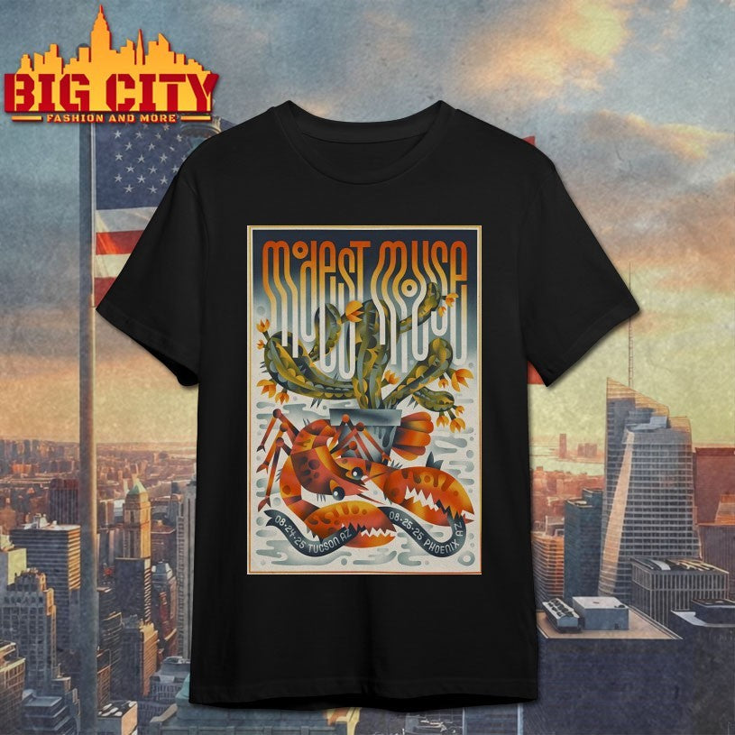 Modest Mouse Aug 24-25 2025 Tucson AZ And Phoenix AZ Poster Shirt