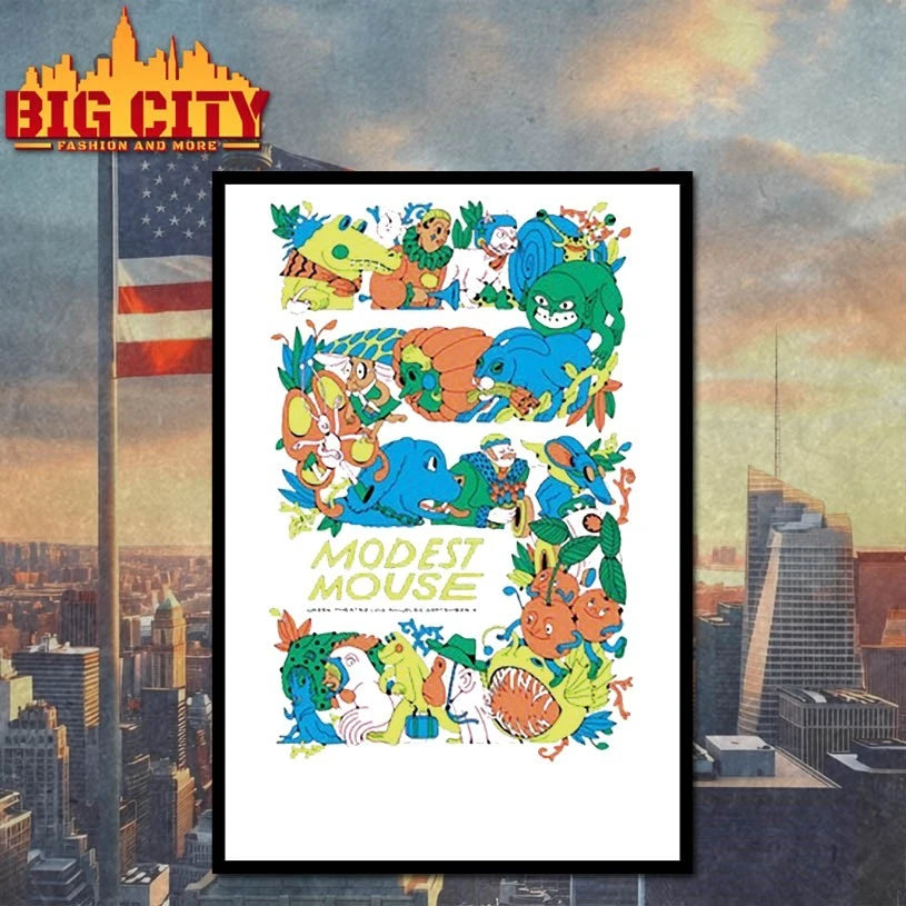 Modest Mouse Los Angeles Tour On Sept 4 2025 Shirts