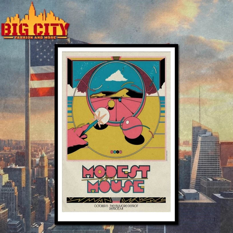 Modest Mouse October 11 2025 The Fillmore Detroit Poster Shirt