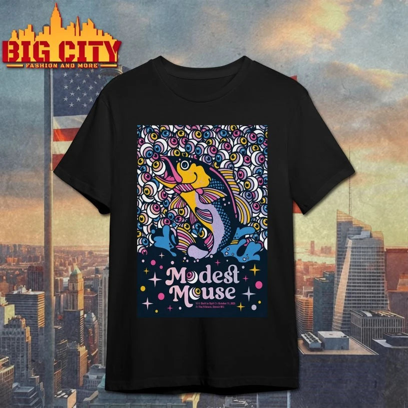 Modest Mouse October 11 2025 The Fillmore Detroit Tour Poster Shirt
