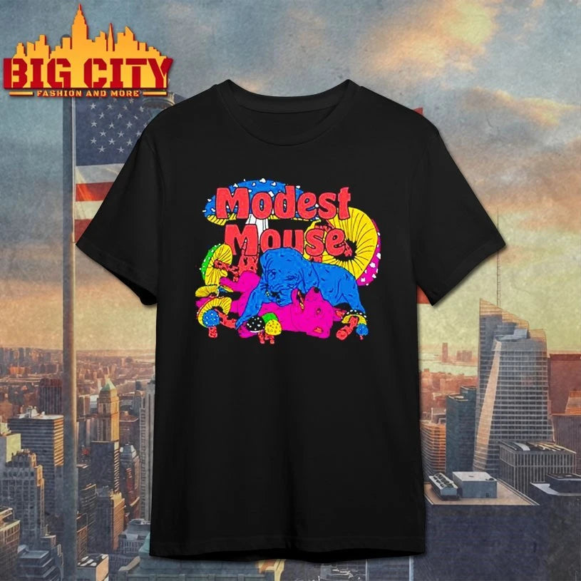Modest Mouse Puppy Pile Graphic shirt