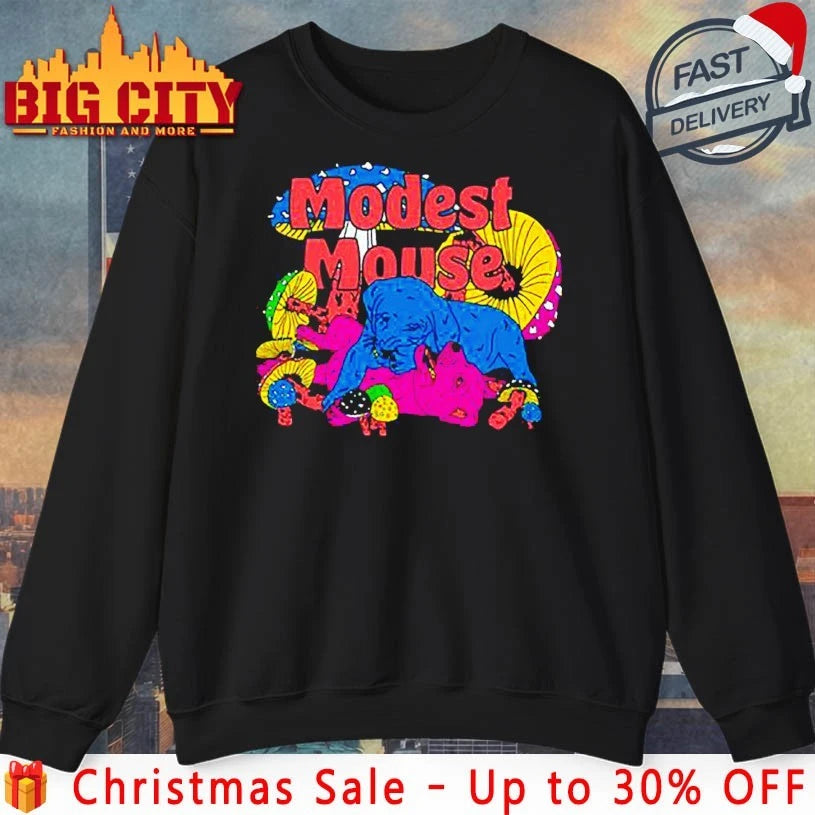 Modest Mouse Puppy Pile Graphic shirt