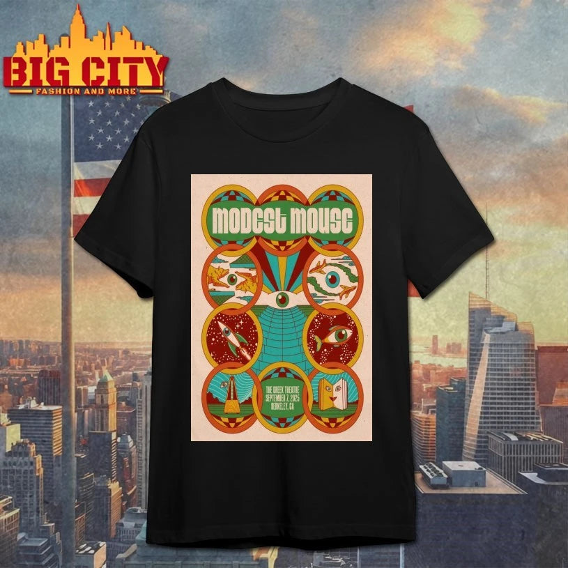Modest Mouse Sept 7 2025 The Greek Theatre In Berkeley CA Poster Shirt