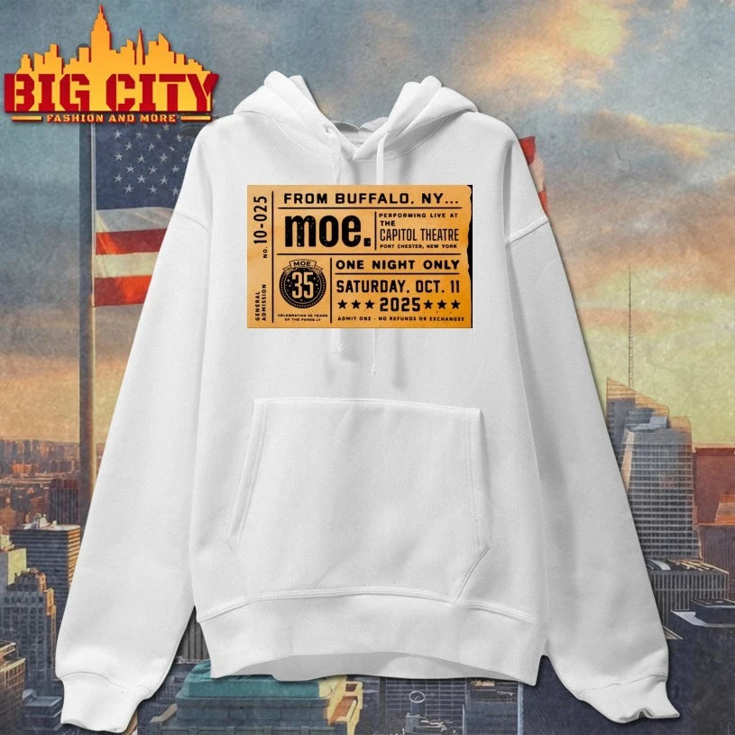 Moe Port Chester New York Oct 11 2025 Tour Poster Shirt