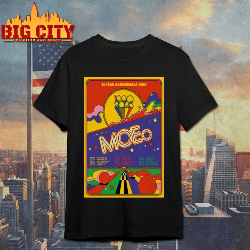 Moe. 35th Anniversary 2025 Poster Shirt