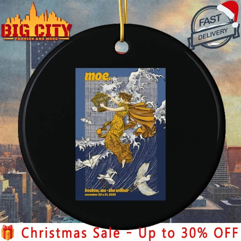 Moe. Band The Wilbur Theatre In Boston MA November 20-21 2025 Poster shirt