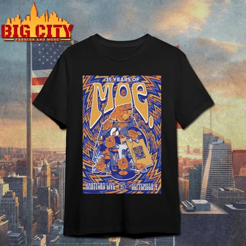Moe. Hartford Live Sept 4 2025 Show Poster shirt