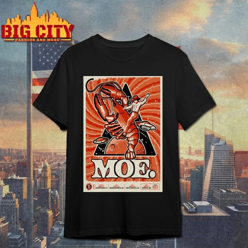 Moe. Sept 7 2025 Bowl in the Pines In Sidney ME Poster Shirts