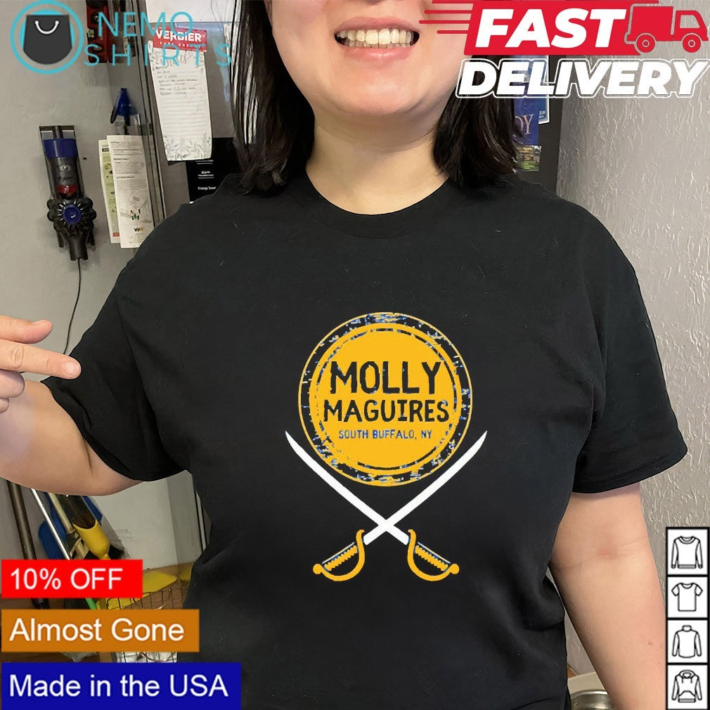 Molly Maguires in South Buffalo NY Buffalo Sabres shirt