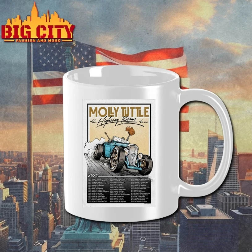 Molly Tuttle The Highway Knows Tour 2025 Poster Shirt