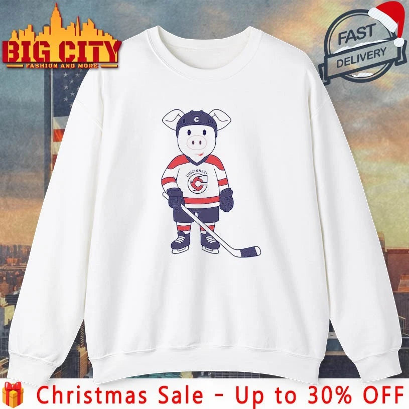 Mom, Dad, Choppy! Puck Chop Kids Mascot shirt