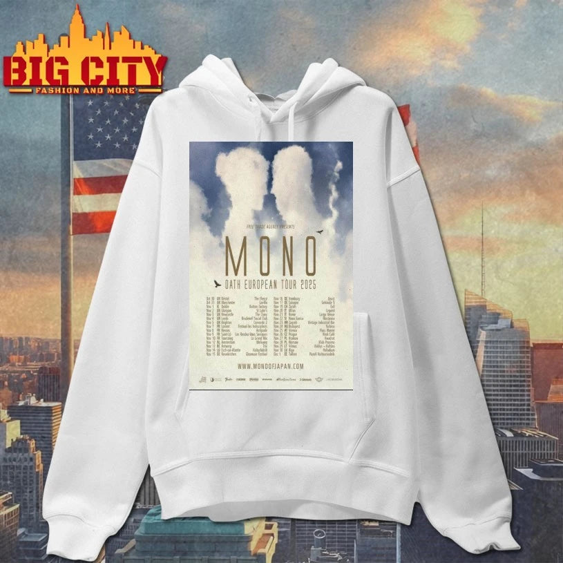 Mono Oath European Tour Poster shirts