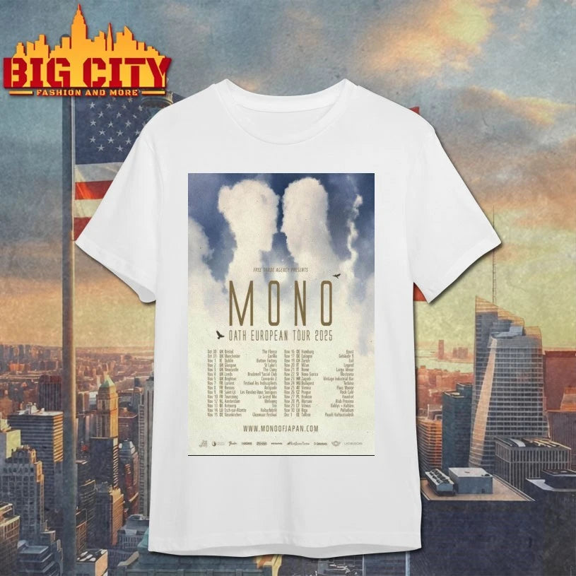 Mono Oath European Tour Poster shirts