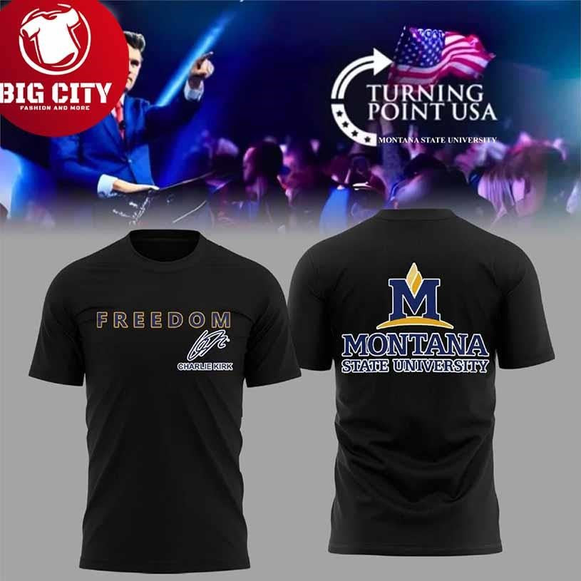 Montana State X Turning Point Usa Shirt