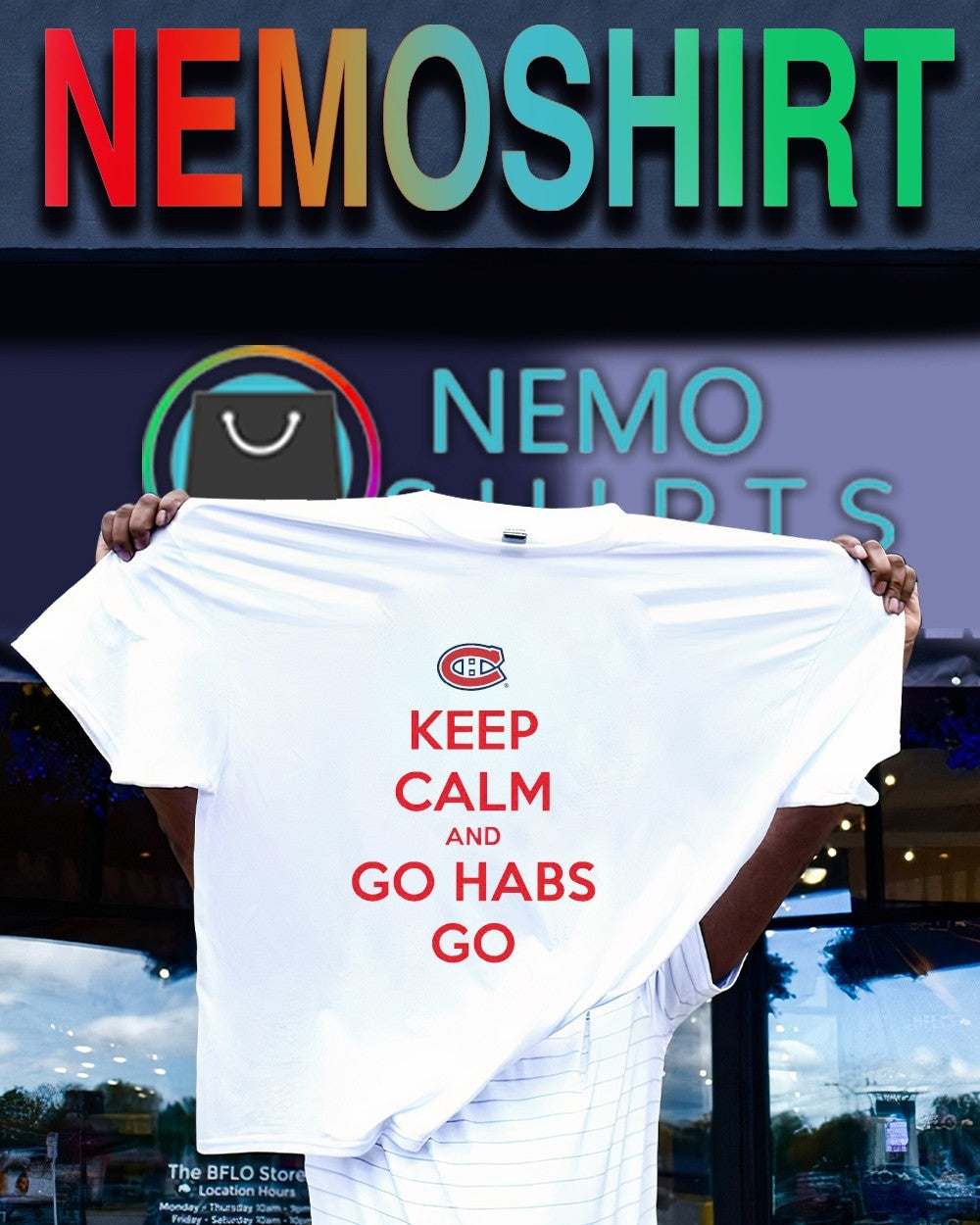 Montreal Canadiens keep calm and go Habs Go shirt