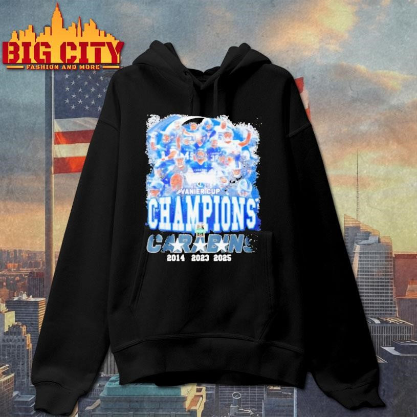 Montreal Carabins Team 2025 Vanier Cup Champions Shirt