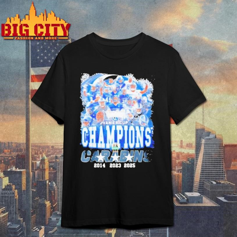 Montreal Carabins Team 2025 Vanier Cup Champions Shirt