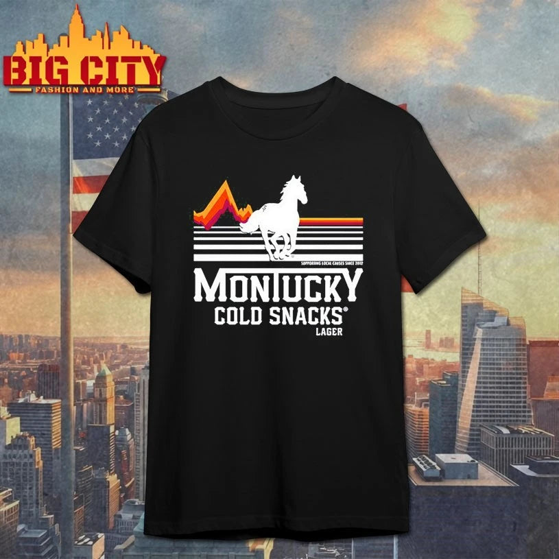 Montucky Cold snacks lager horse shirt