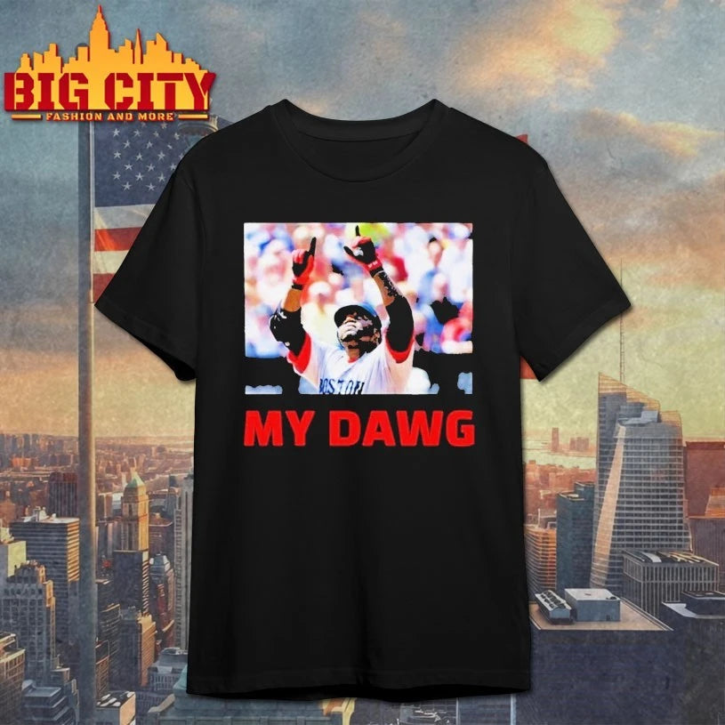 Mookie Betts David Ortiz My Dawg World Series Los Angeles Dodgers Boston Red Sox shirt
