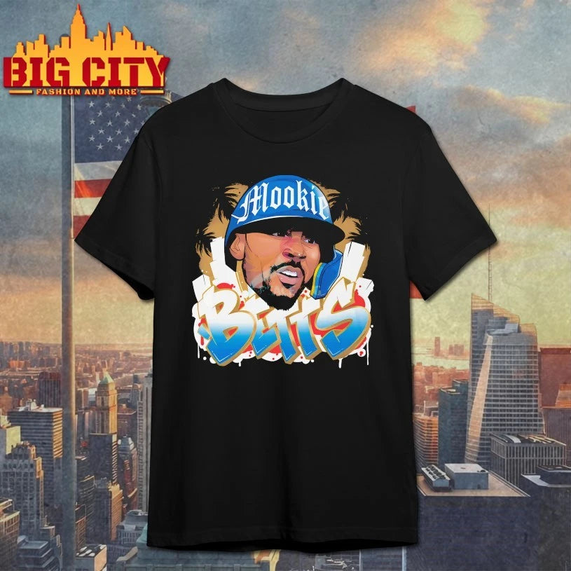 Mookie Betts Los Angeles D Graffiti Shirts