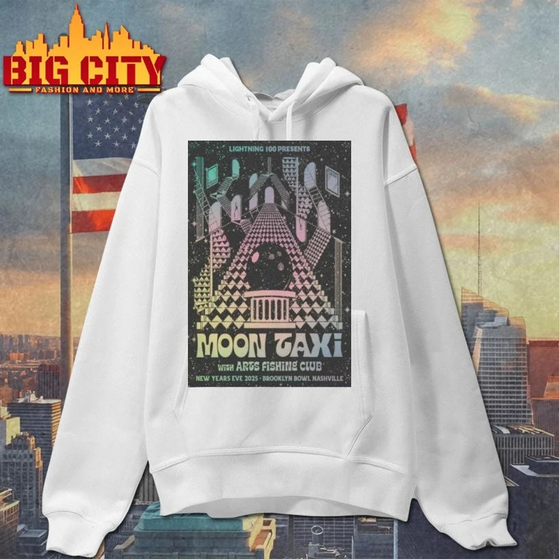 Moon Taxi Brooklyn Bowl Nashville TN Dec 31 2025 Poster shirt