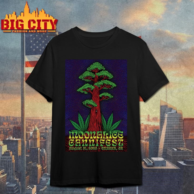 Moonalice August 31 2025 Cannifest In Eureka CA Poster Shirt