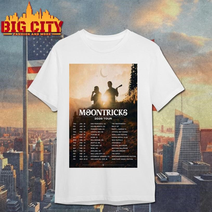 Moontricks 2026 Tour Poster Shirt