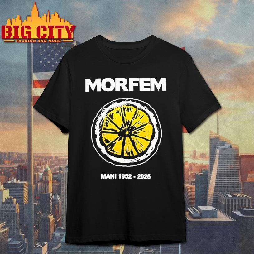 Morfem Mani 1952 2025 Gary Mounfield Lemon Shirt