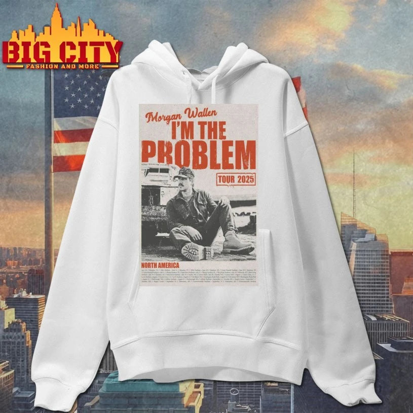 Morgan Wallen I’m The Problem Tour North America 2025 Poster Shirt