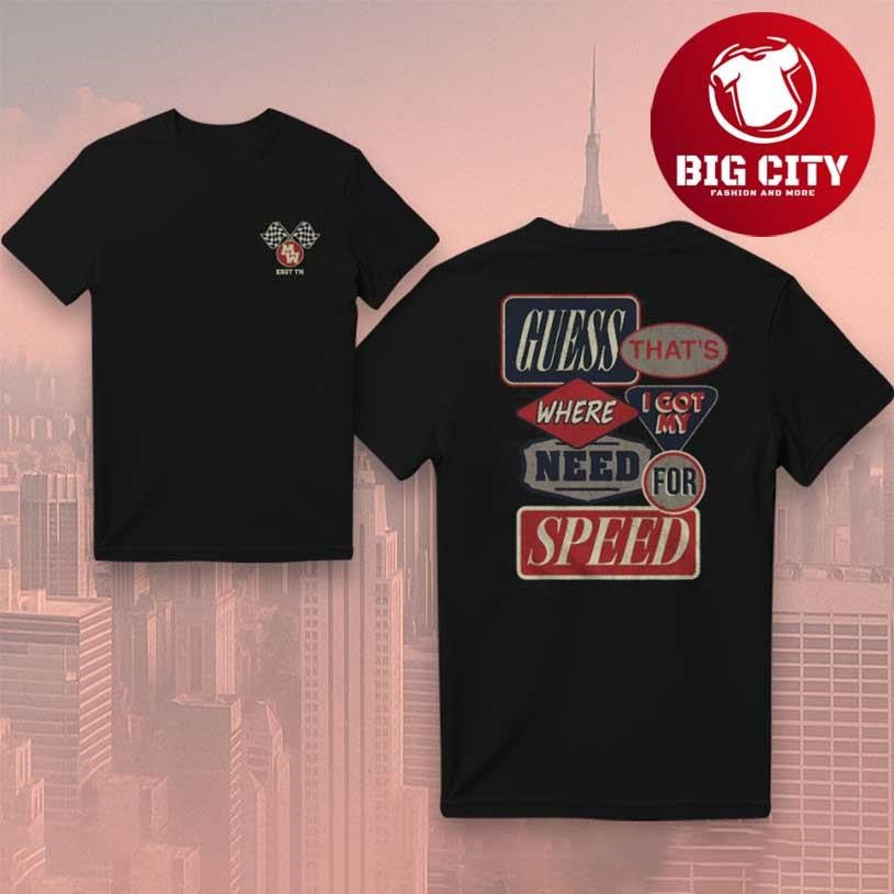 Morgan Wallen Need For Speed Two Sided Shirt