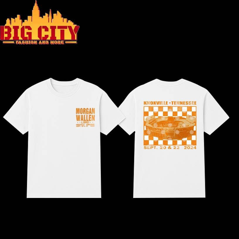 Morgan Wallen Neyland Knoxville Tennessee Two Sided Shirt