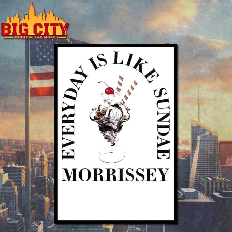 Morrissey Everyday Is Like Sundae Shirt