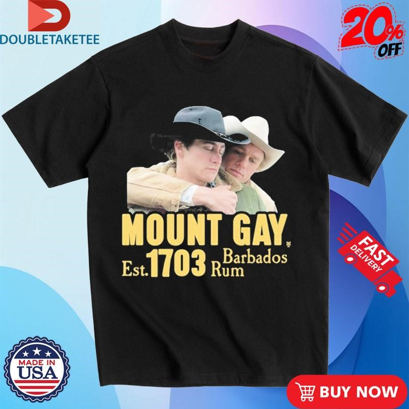 Mount Gay Barbados Rum Est 1703 T-Shirts