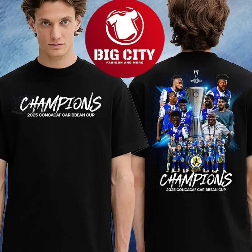 Mount Pleasant Are The 2025 Caribbean Cup Champions Two Sided Shirt