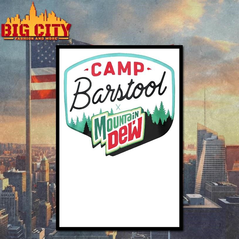 Mountain Dew Camp Barstool 2025 Shirt