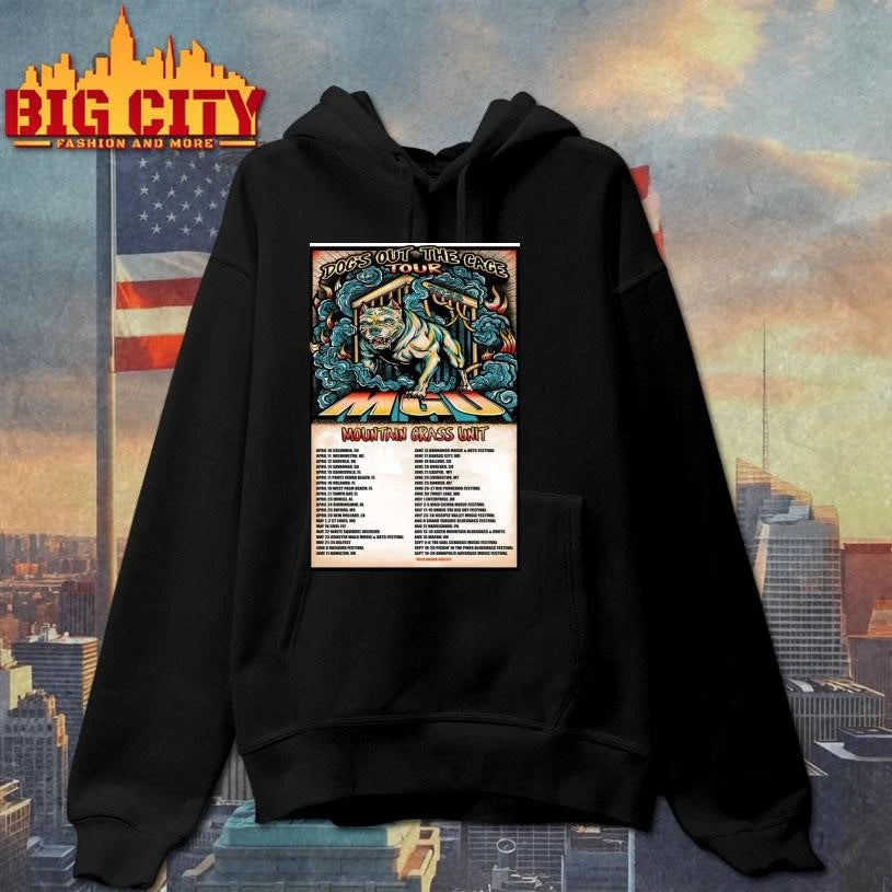 Mountain Grass Unit The Dog’s Out The Cage Tour 2026 Poster Shirt
